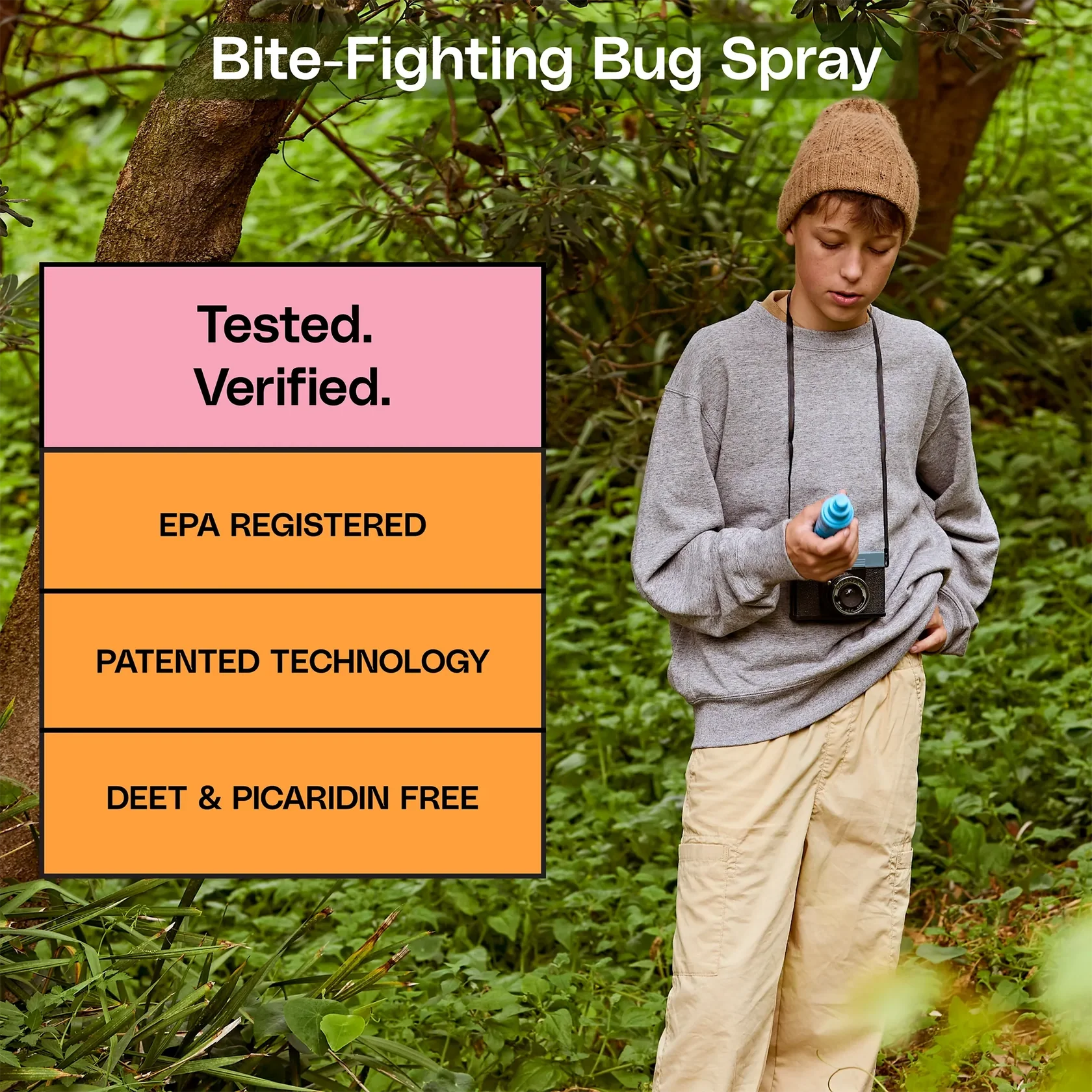 Kids DEET-Free Naturally Derived Mosquito & Tick Bug Spray | Mimikai | #color_KID_3.4