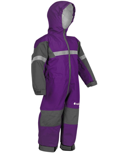Kids One Piece All-in-One Rain Suit - Breathable, Zippered | Oaki 