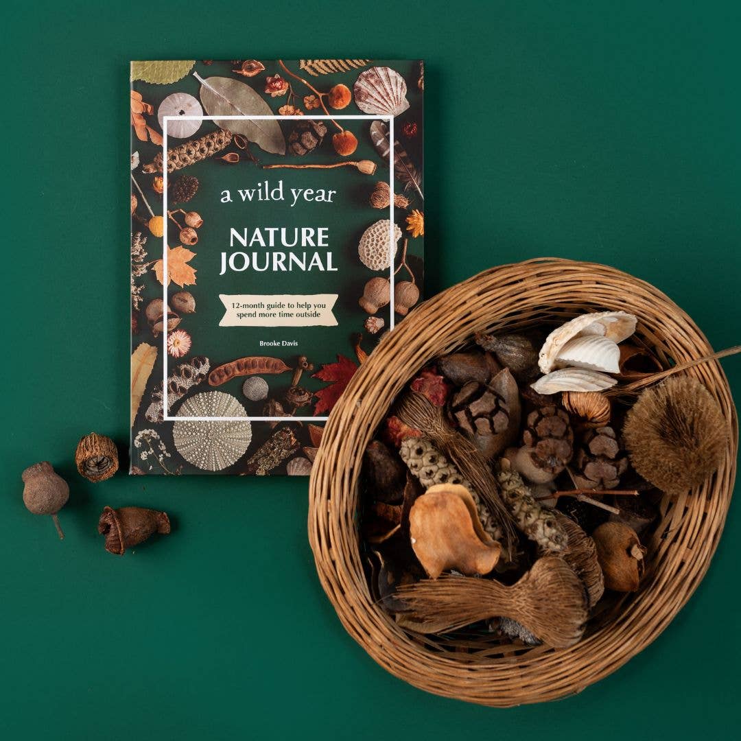 A Wild Year Nature Journal – Your Wild Books – Undated 12-Month Guided Journal