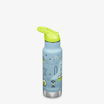 12oz Kid's Classic Insulated with Flip Seal Sport Cap - Klean Kanteen