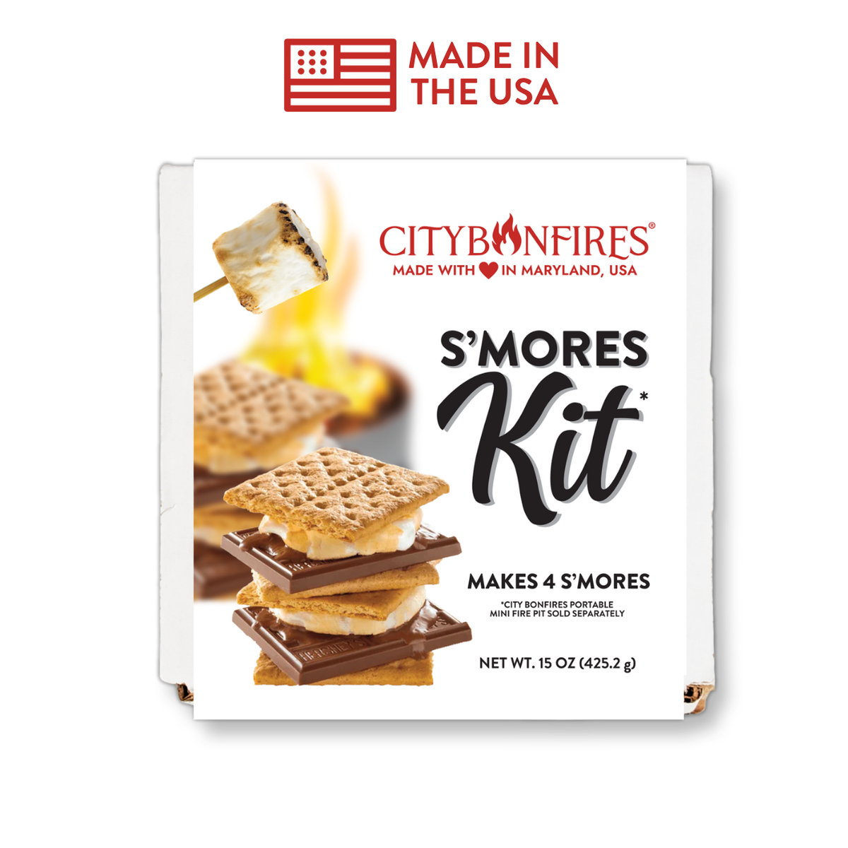 S'mores Kit (Makes 4) – DIY Campfire S'mores Food Kit