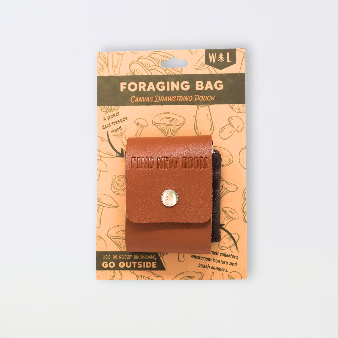 Find New Roots Waxed Canvas Foraging Bag