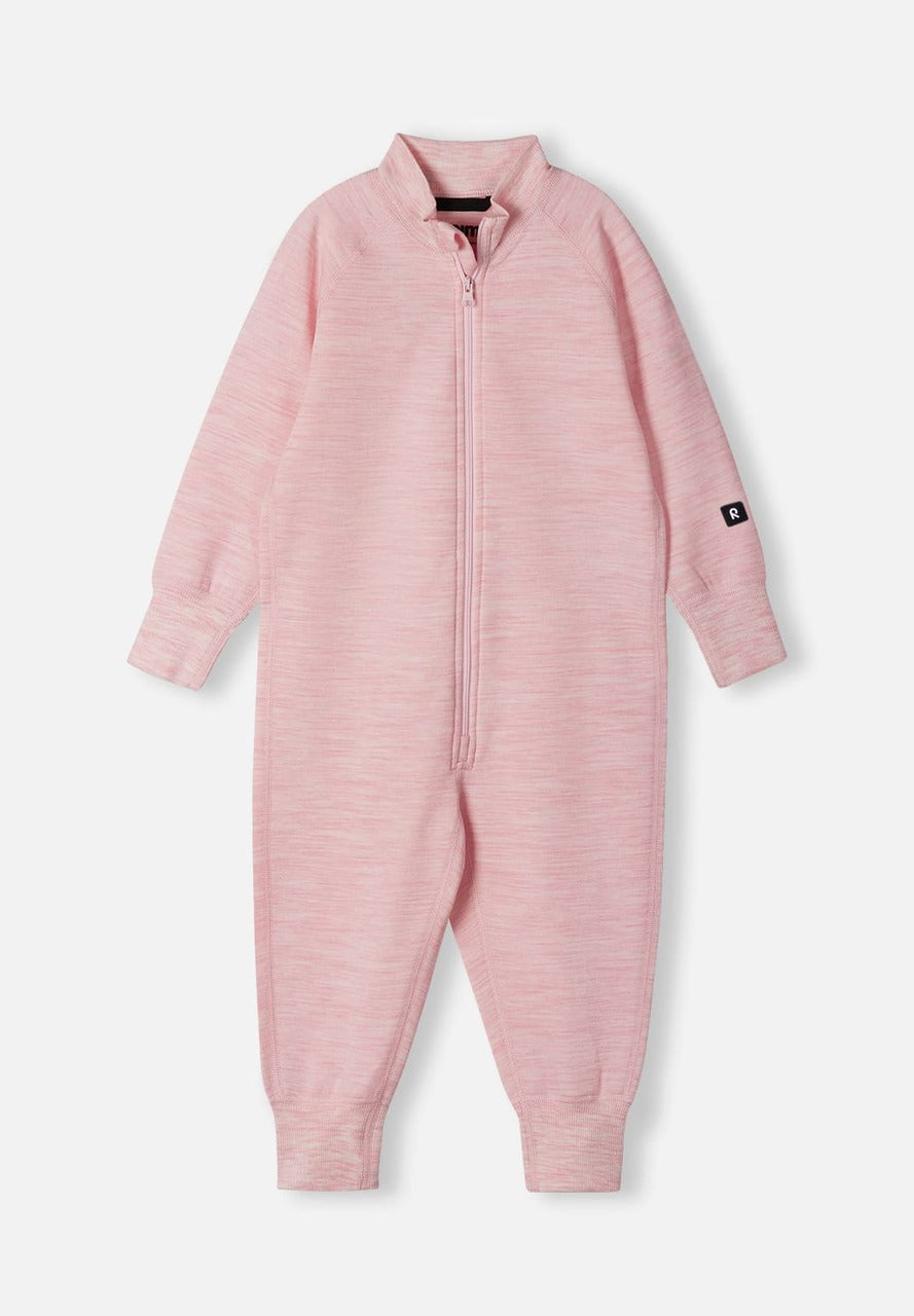 Kids Merino Wool Parvin All-In-One - Mid Layer | Reima #color_pale-rose