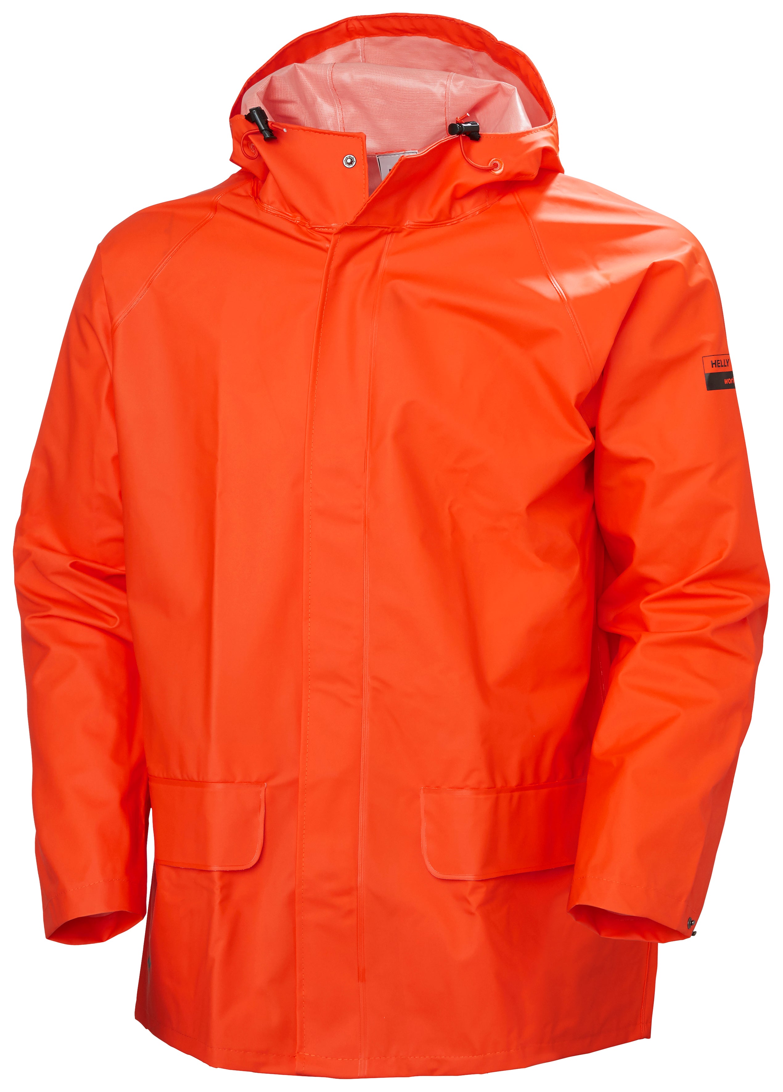 Adult Waterproof Mandal Rain Jacket – PU | Helly Hansen #color_orange