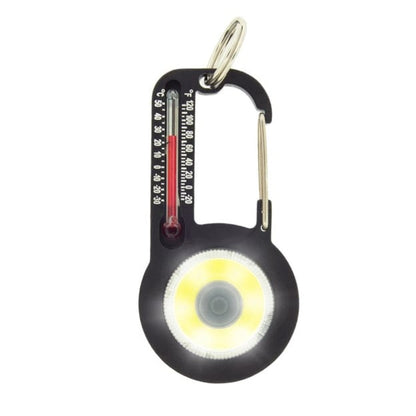 TempaBright Thermometer Carabiner with Bright LED Lights