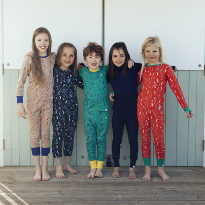 Kids Synthetic Drift Solid Layering Pant - Cotton Blend, Breathable, PJ | Muddy Puddles 