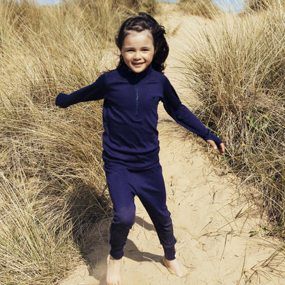 Kids Synthetic Drift Solid Layering Pant - Cotton Blend, Breathable, PJ | Muddy Puddles 
