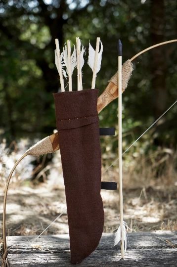 Childrens Wooden Toy Bow and Arrow