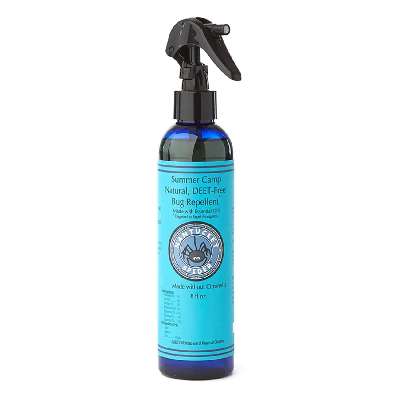 Kids Natural Bug Repellent Summer Camp Spray - Gentle yet Effective, Safe | Nantucket Spider 