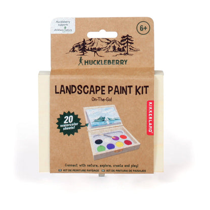 Pocket Watercolor Paint Kit – Huckleberry by Kikkerland, view 3