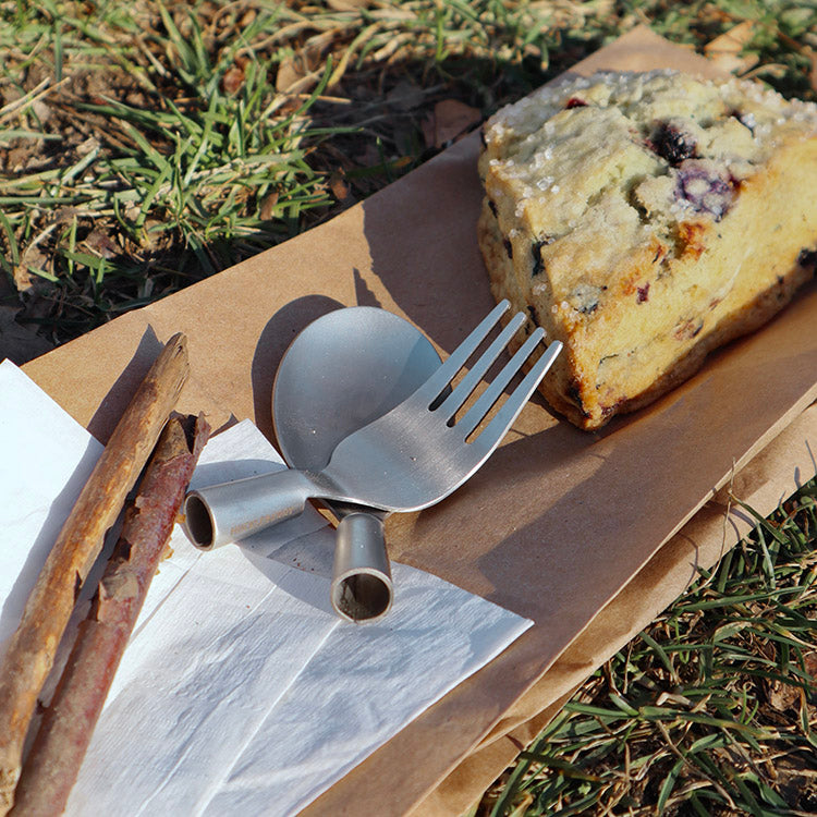 Make-Your-Own Camp Cutlery Kit – Huckleberry by Kikkerland, view 2