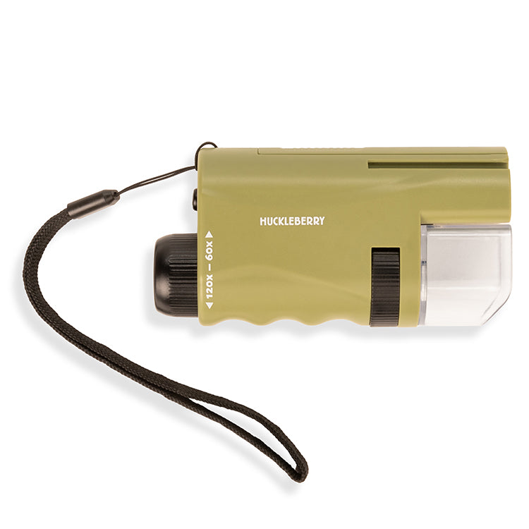 Huckleberry Pocket Microscope | Portable Microscope for Outdoor Exploration