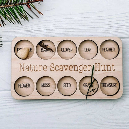Nature Scavenger Hunt Board