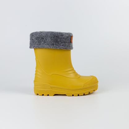 Winter and Rain Boots - Yellow 
