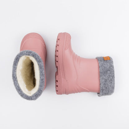 Kids Waterproof Winter and Rain Boots - Removable Wool Liner | Kavat 
