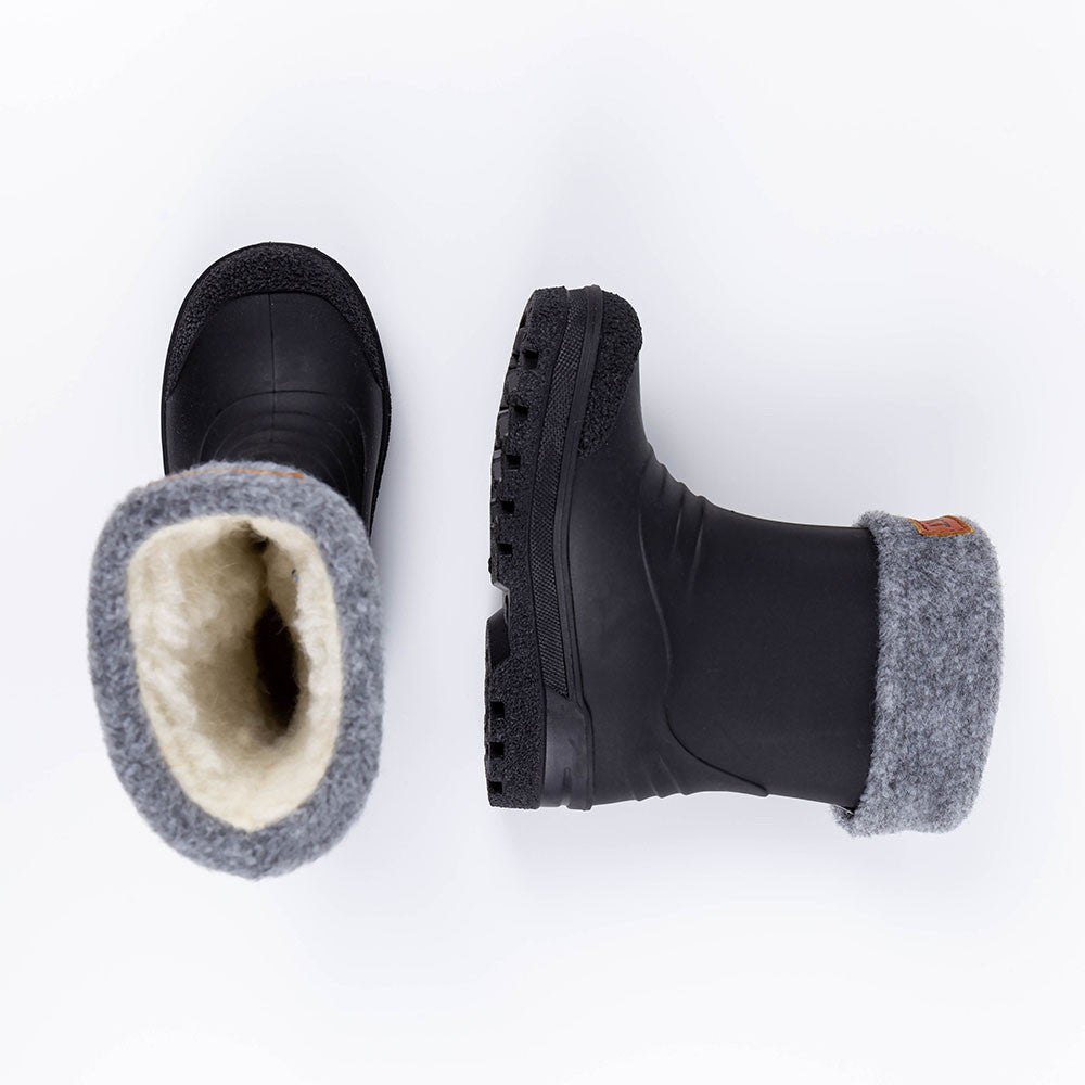 Winter and Rain Boots  - Black 