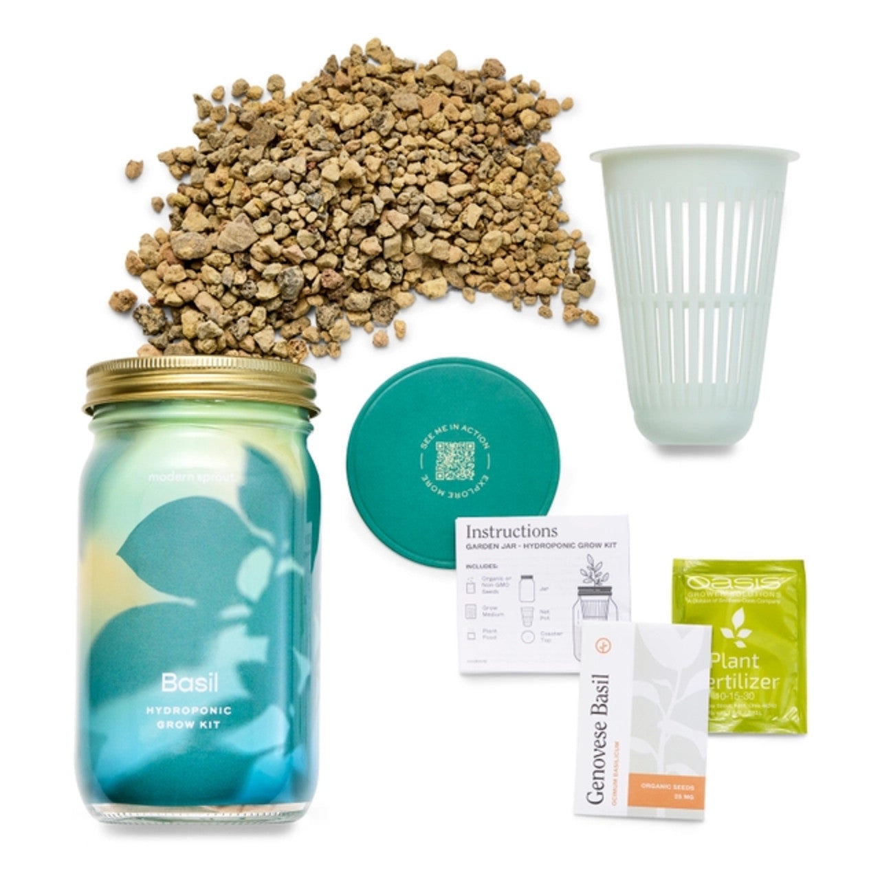 Modern Sprout Herb Garden Jar 