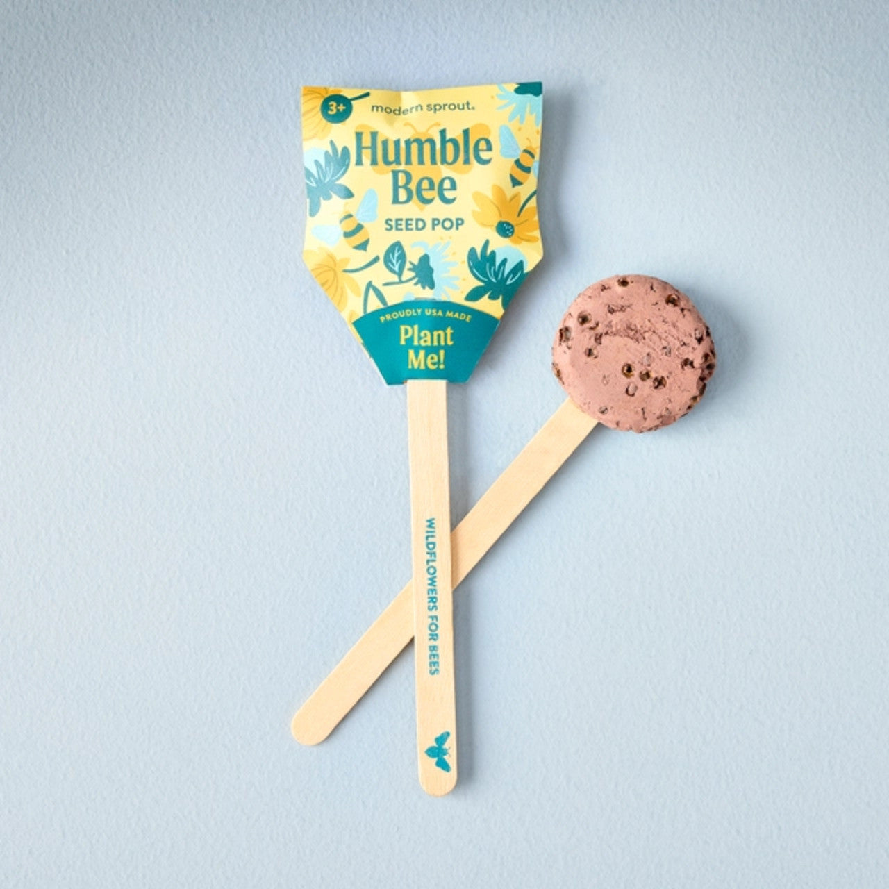 Modern Sprout Pollinator Seed Pops #color_humble-bee