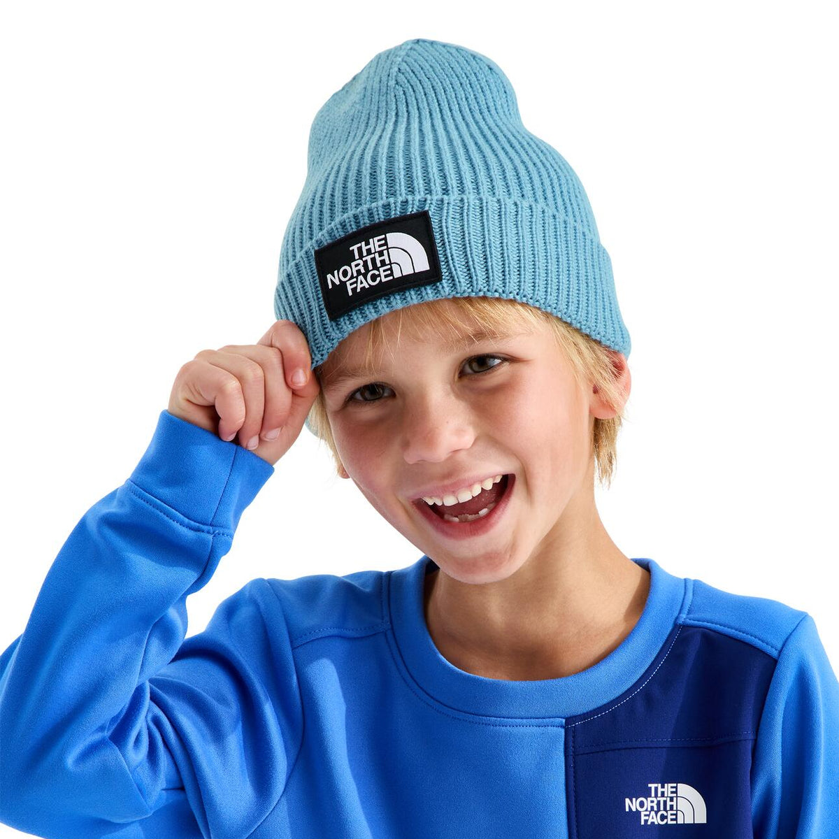 Kids Cuffed Beanie – The North Face TNF™ Logo Box_