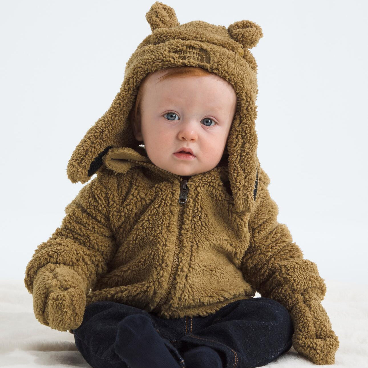 Baby Bear Fleece Hat & Mittens Set – The North Face_