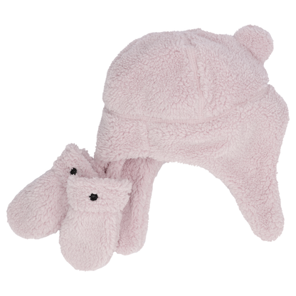 Baby Bear Fleece Hat & Mittens Set – The North Face_