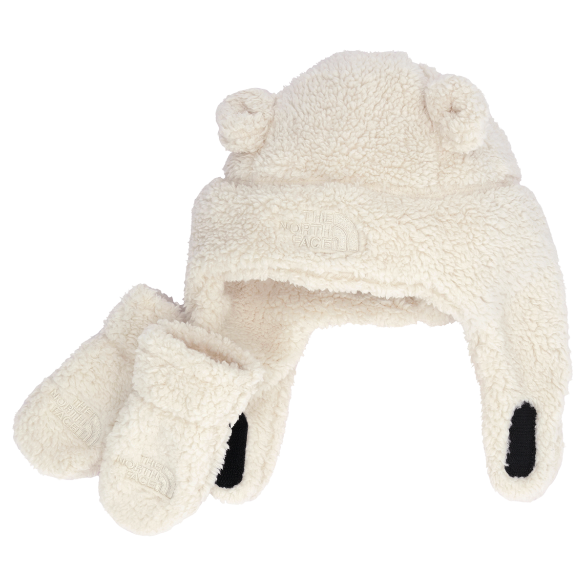 Baby Bear Fleece Hat & Mittens Set – The North Face_