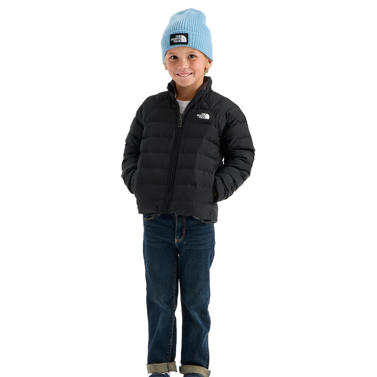 Kids Waterproof 4-in-1 Insulated Jacket – The North Face Perrito – Reversible_