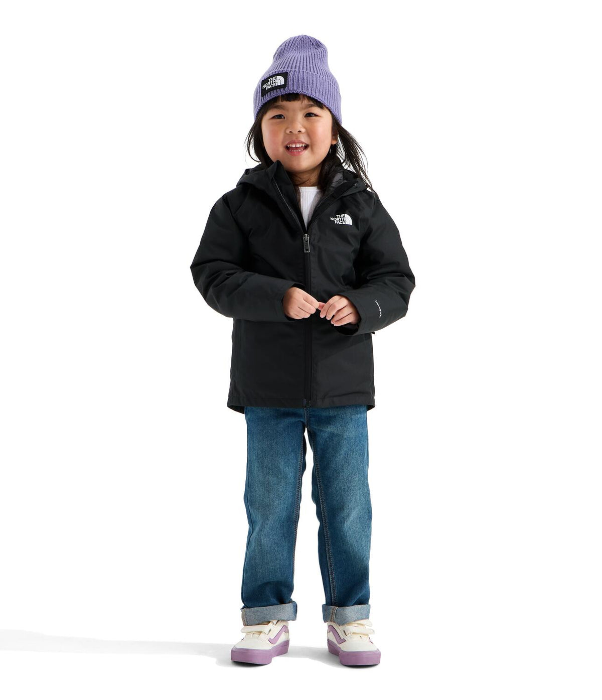 Kids Waterproof 4-in-1 Insulated Jacket – The North Face Perrito – Reversible_
