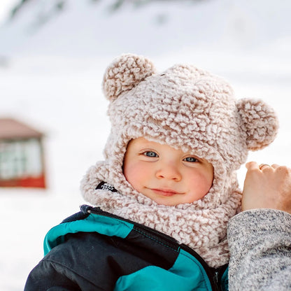 Kids Comfort Lush Bear Balaclava | Turtle Fur 