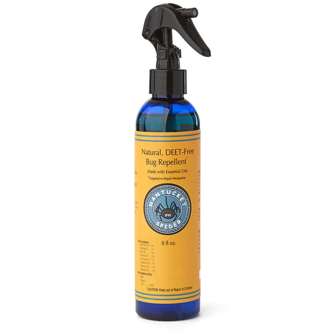 Natural Bug Repellent for People Spray - Gentle yet Effective, Safe | Nantucket Spider 