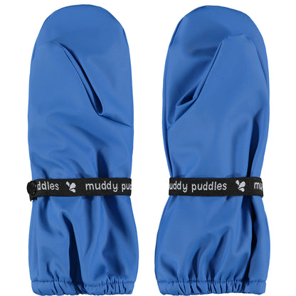 Kids Fleece Lined Recycled Rain Mittens - Waterproof, Warm, PU | Muddy Puddles 