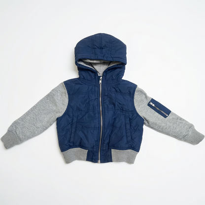 ODSS (Re)PLAY - Tucker Tate Puffer Jacket. Size 1-2Y blue grey
