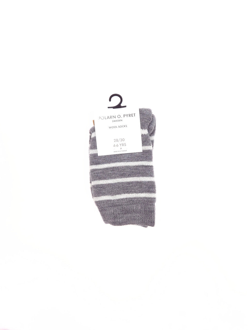 ODSS (Re)PLAY 126158 - Polarn O. Pyret Wool Terry Socks. Size 6-12Y packaging