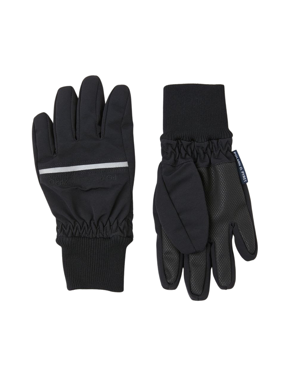ODSS (Re)PLAY 126168 - Polarn O. Pyret Shell Gloves. Size 2-6Y front and back