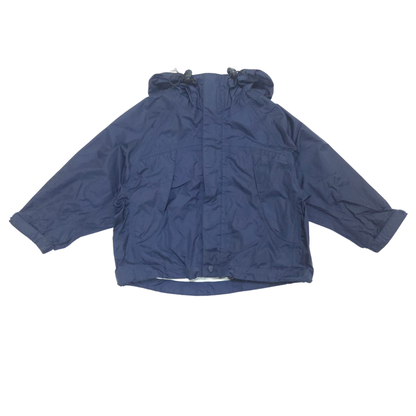 navy shell jacket front