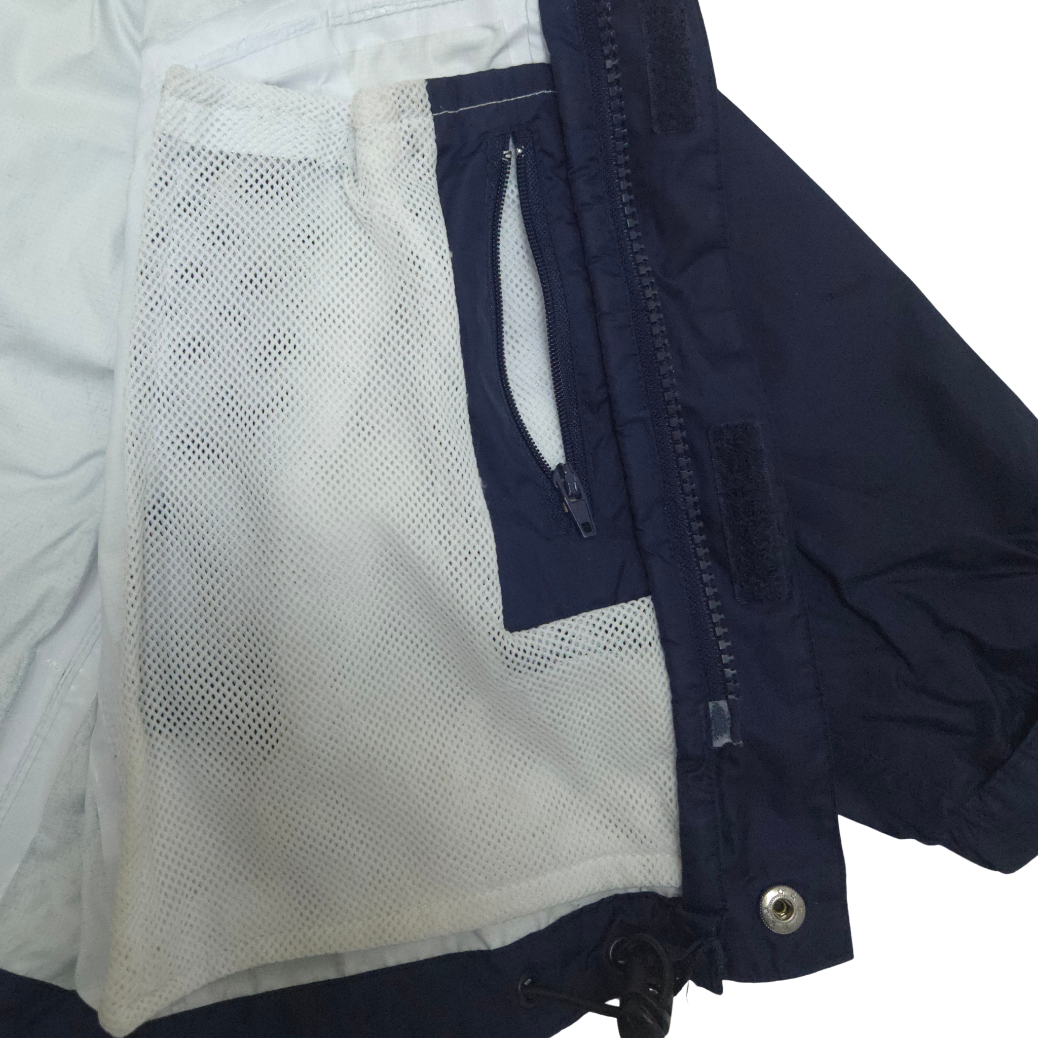 navy shell jacket inner pocket