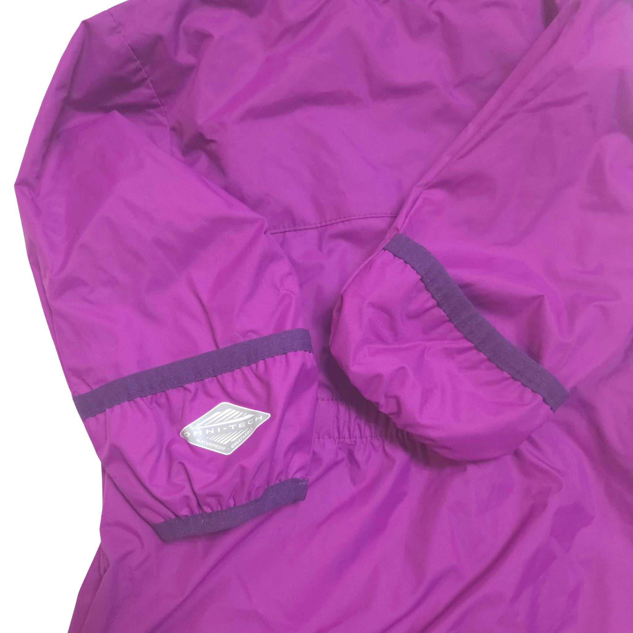 ODSS (Re)PLAY - Columbia Rain Suit. Size 0-3M hand cuffs