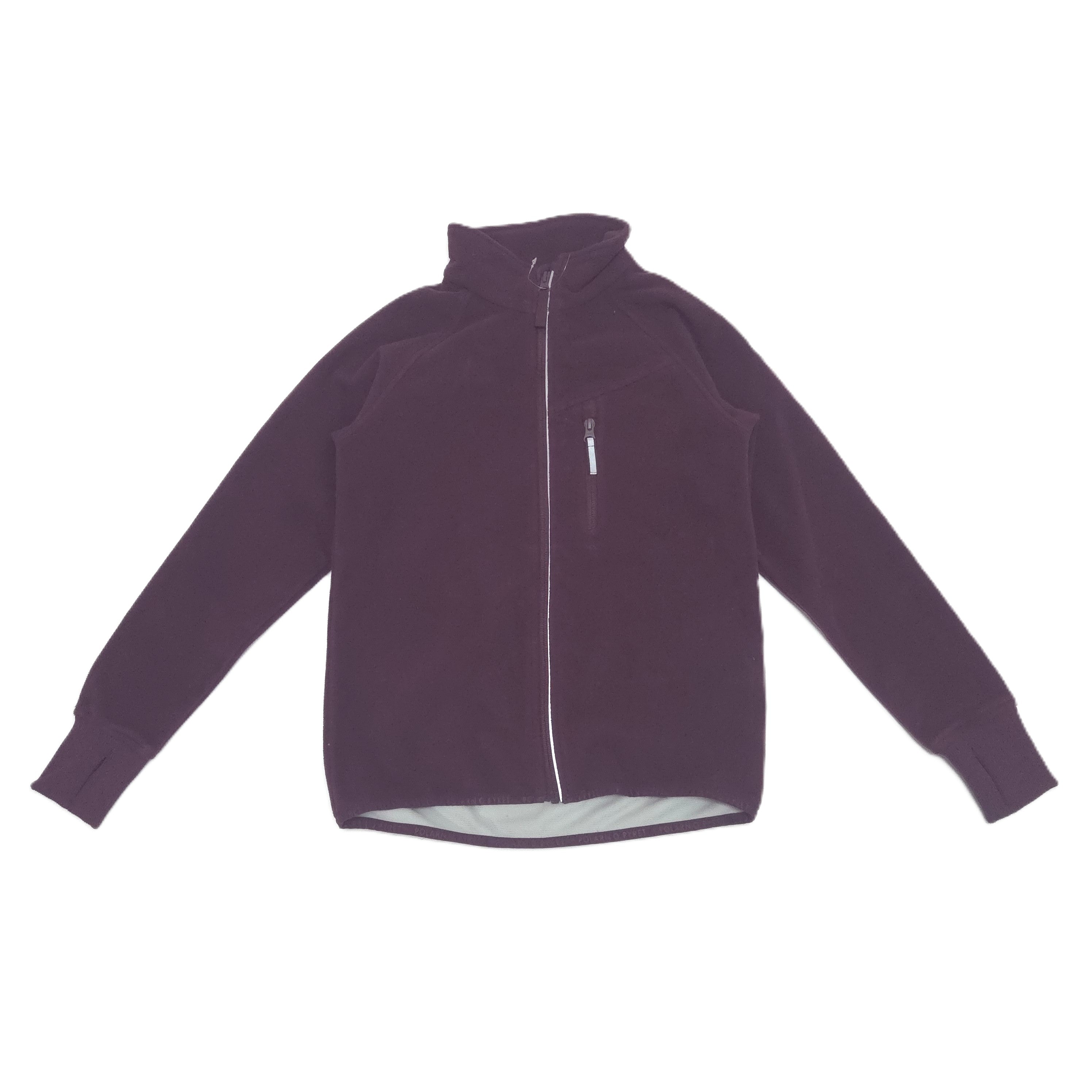 dark red wind proof jacket
