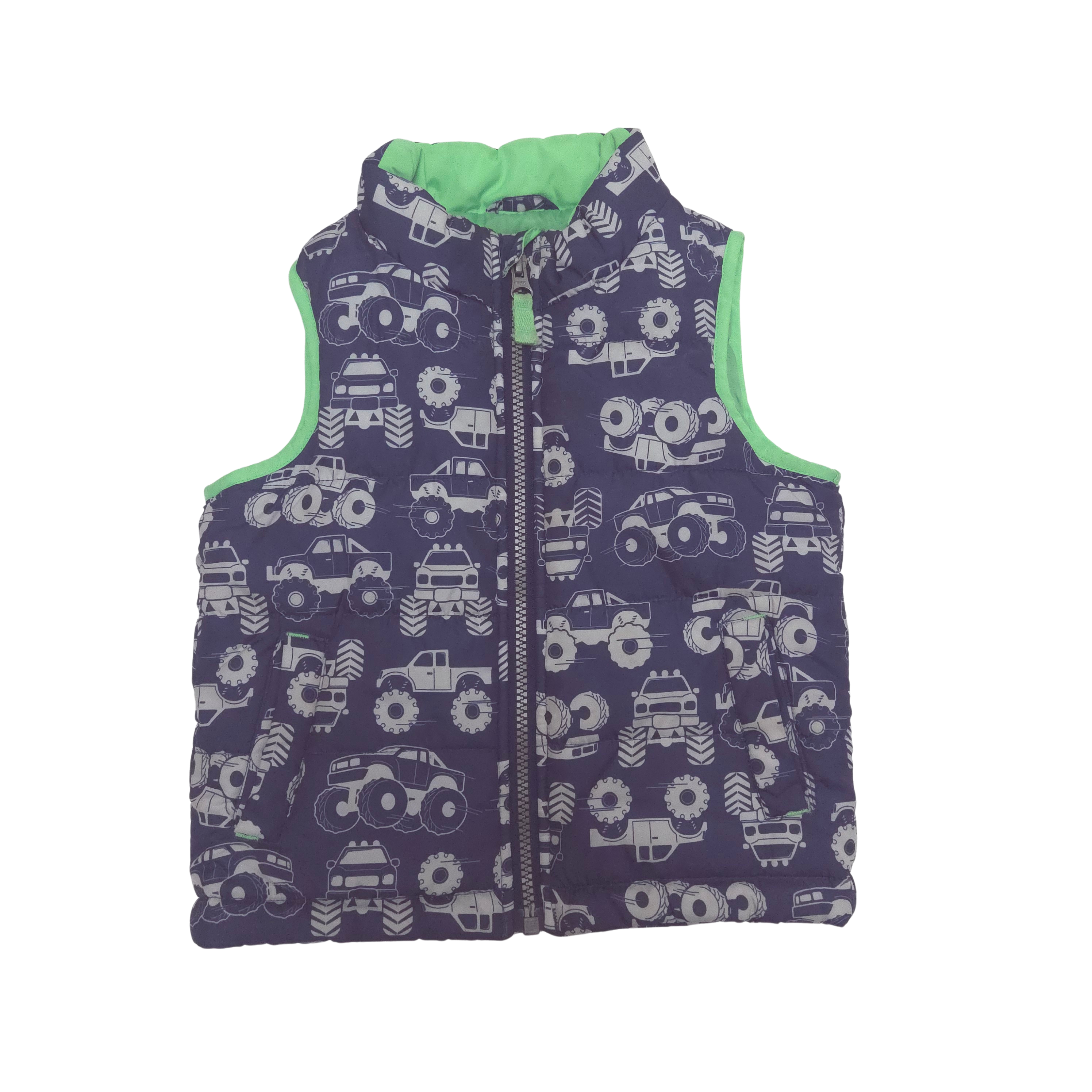 puffer vest navy