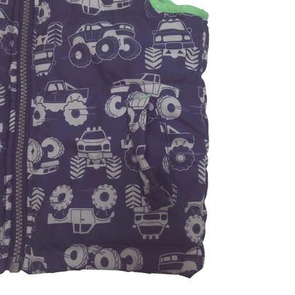 puffer vest pucket detail