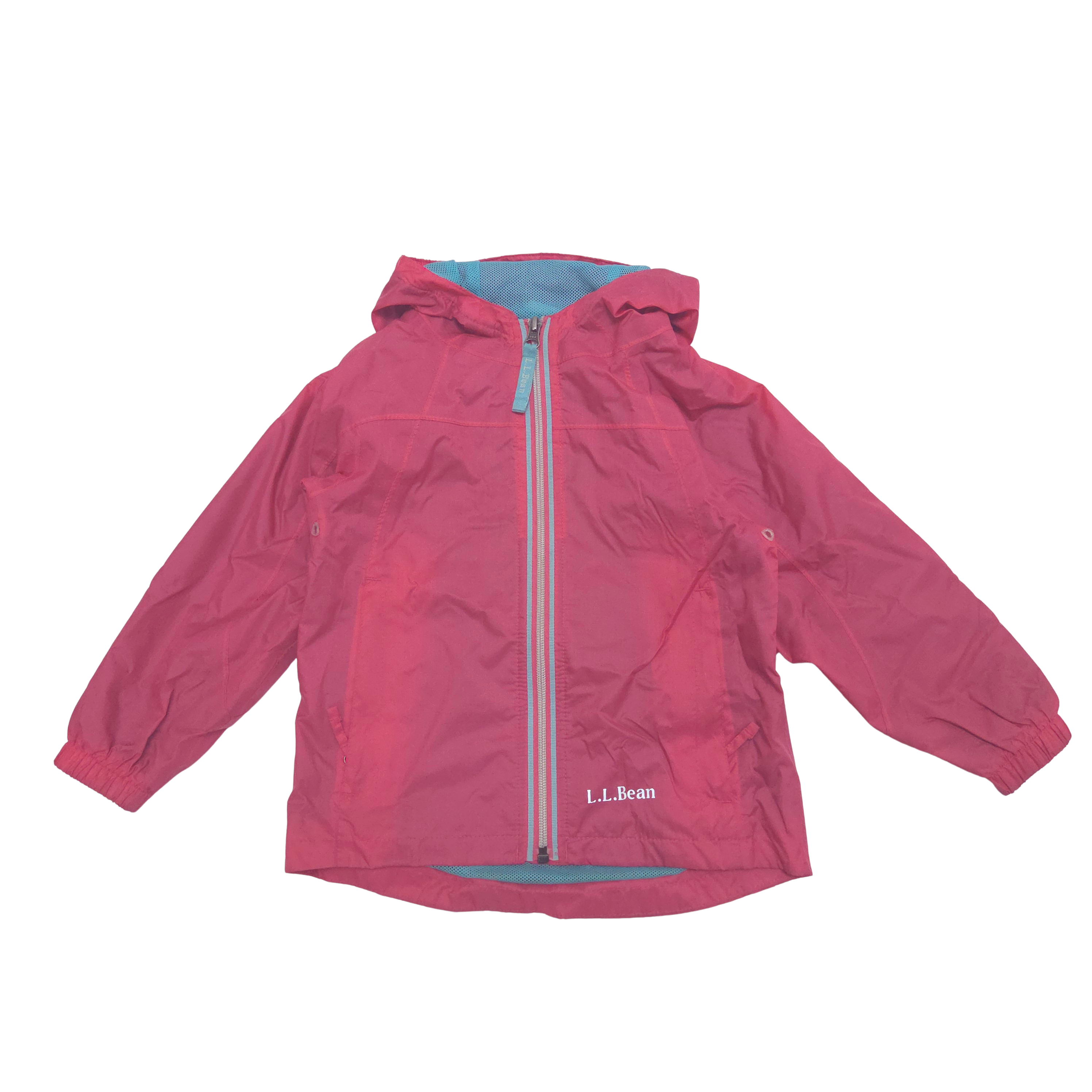 Pink shell rain breaker