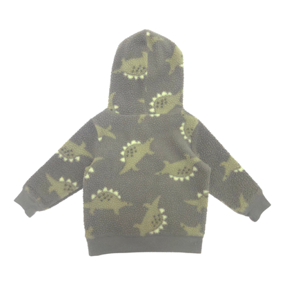 fleece hoodie back