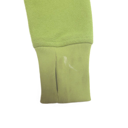 wind fleece jacket cuff with stain