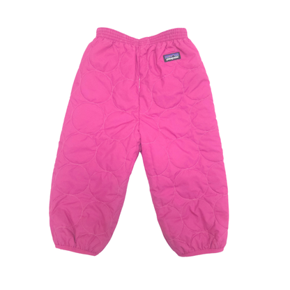 reversible puffer pants