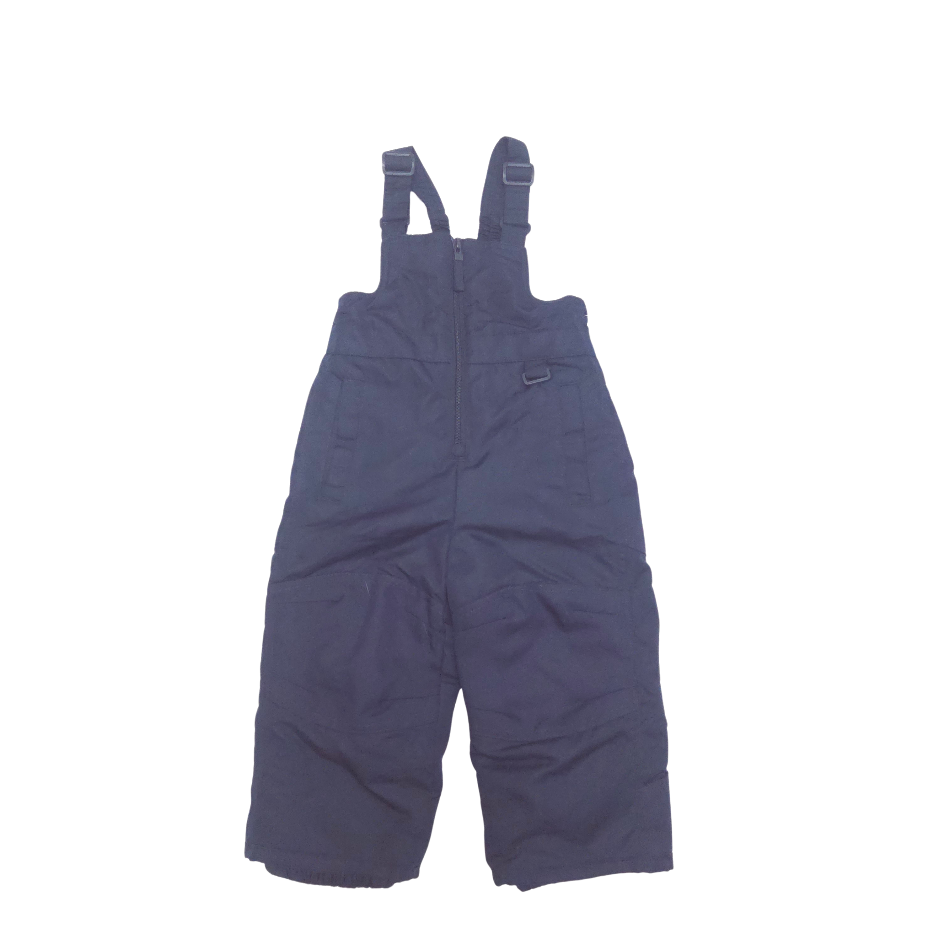 navy bib snow pants