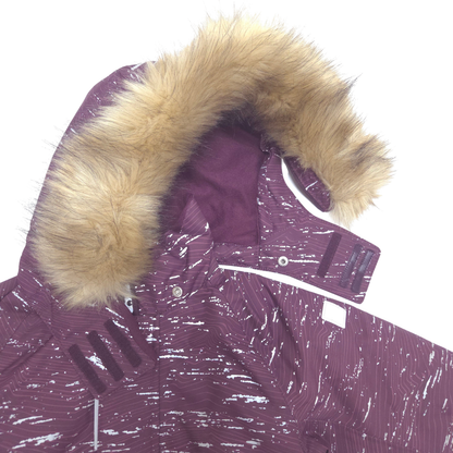 removable hood and fur