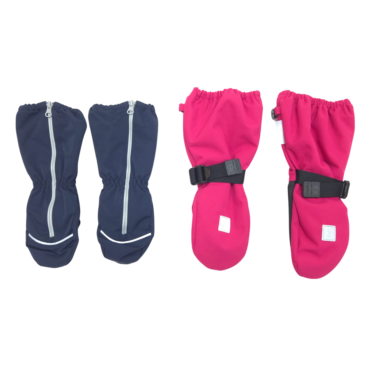 ODSS (Re)PLAY - Polarn O. Pyret/Reima - Bundle Shell/ Lined Shell Mittens. Size 2-4Y