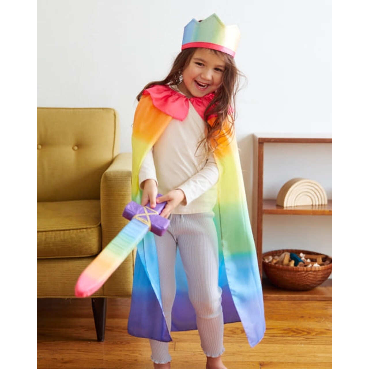 Sarah's Silks Soft Sword-Rainbow