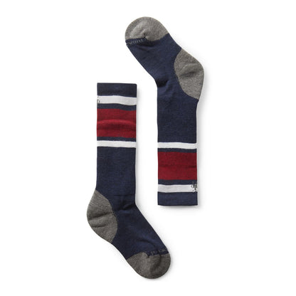 Kids Merino Wool Winterport Over the Calf Stripe - Full Cushion | Smartwool 