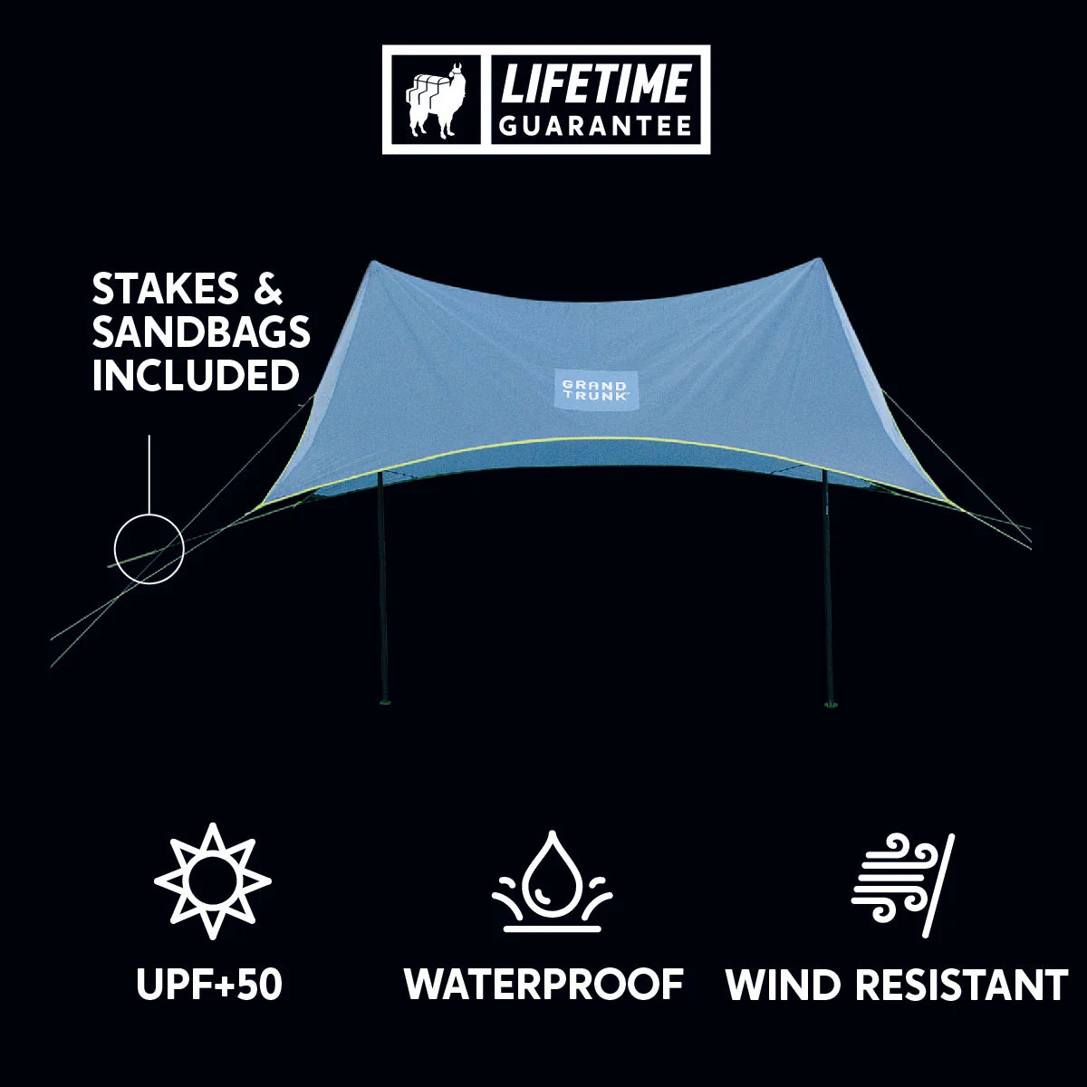 ShadeCaster 4 Person Sunshade | Grand Trunk